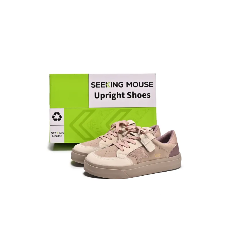 SEEKING MOUSE Anti-Slip Wear-Resistant Kids' Skateboarding Shoes Kids'-12