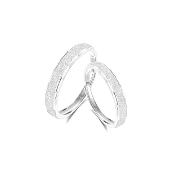 KING SIZE JEWELRY S999 Fine Silver Rings Unisex