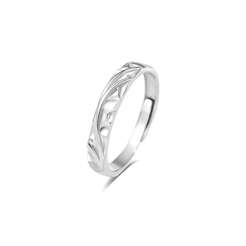 Seven Seven Silver Jewelry S999 Fine Silver Rings Unisex-2