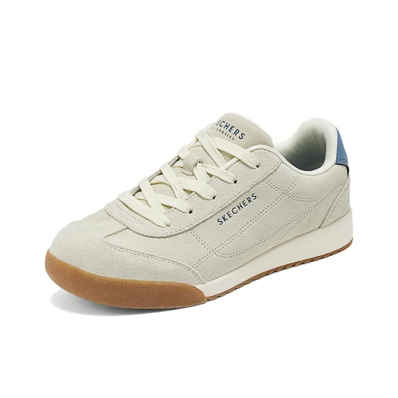 Skechers Sports Life Collection Anti Slip Wear Resistant Low Top Skateboard Shoes Women's Ivory-1