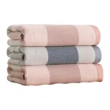 [3 Pack]Leather Pink ×2 Gray Blue[100% cotton Skin-Friendly/Anti-Pilling]