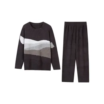 Kerener Pajama Set Men's Charcoal Gray