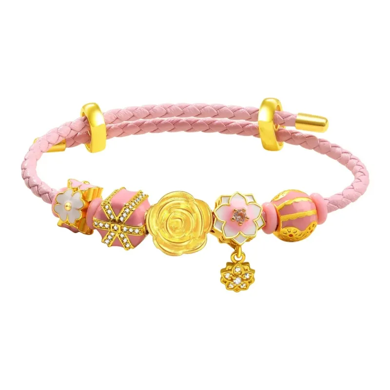 JINZHIFU Gold Bracelet Unisex-7