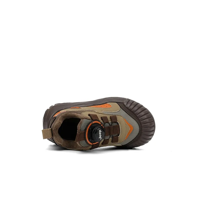 Jeep Slip Resistant Anti Kick Wear Resistant Warm Low Top Kids Lifestyle Shoes Kids'-18