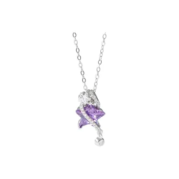 ZHONGLING 925 Sterling Silver Necklaces Women's