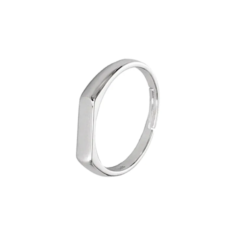 Chongqing Gold Store S925 Silver Rings Unisex-6