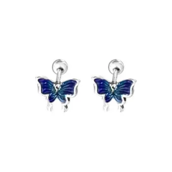 CARAT'S DIARY S925 Silver Stud Earrings Women's