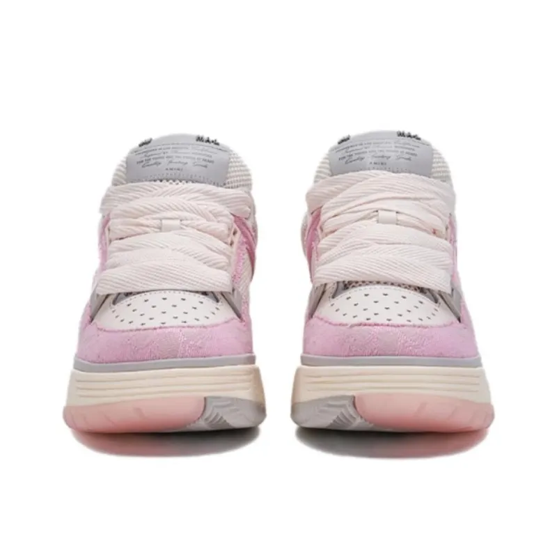 AMIRI MA 1 Low Top Skateboard Shoes Women's Pink-4