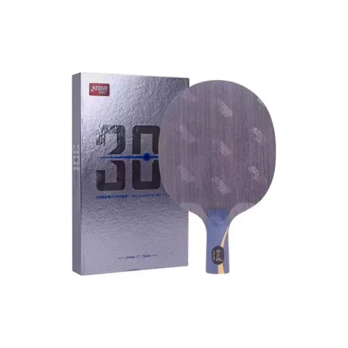 DHS Table Tennis Blades All Wood With Carbon Fiber Head Light, Handle Heavy, Blade Quick Attack Suitable Adults Purple