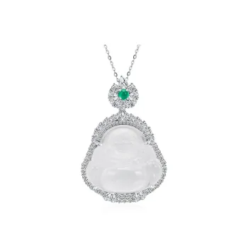 Diamond International Chalcedony Necklaces Women's