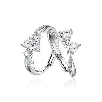 Chongqing Gold Store S925 Silver Rings Women's