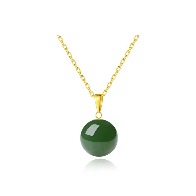 QIAOWUQIAONV Hetian Jade Necklaces Jasper Women's-0