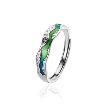 Chongqing Gold Store S925 Silver Rings Unisex