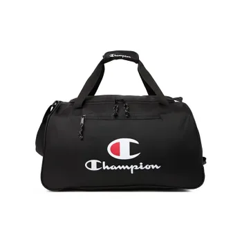 Champion Polyester Crossbody Bag Gym Bag Travel Bag Regular Unisex Black