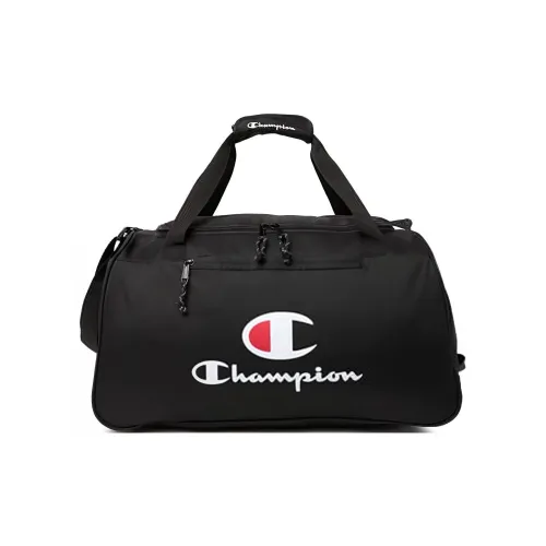 Champion Polyester Crossbody Bag Gym Bag Travel Bag Regular Unisex Black