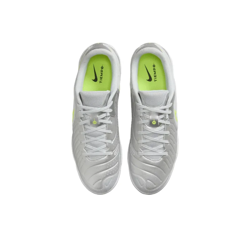Nike Tiempo Legend 10 Academy Ic Metallic Silver Volt White-3