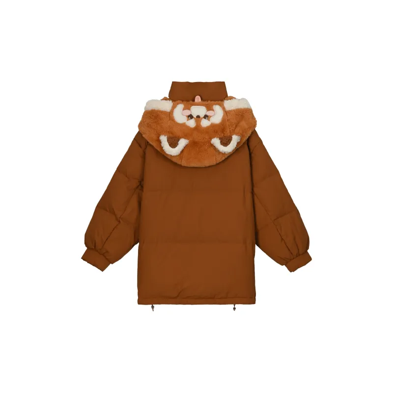 SNBL Down Jackets Women's Brown-1