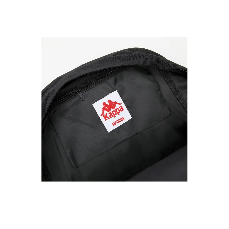 Kappa Polyester Backpack Medium Size Unisex Black-2