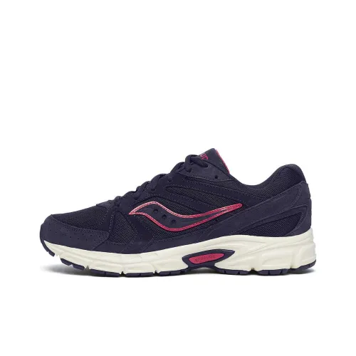 Saucony Anti-Slip Wear-Resistant Low-Top Running Shoes Unisex Blue