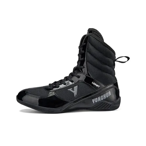 LOKWT Cushioned Slip Resistant Abrasion Resistant High Top Training Shoes Men's