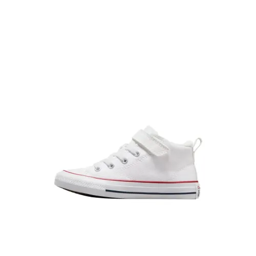 Converse Chuck Taylor All Star Anti Slip Wear Resistant Mid Top Kids Canvas Shoes White Kids'