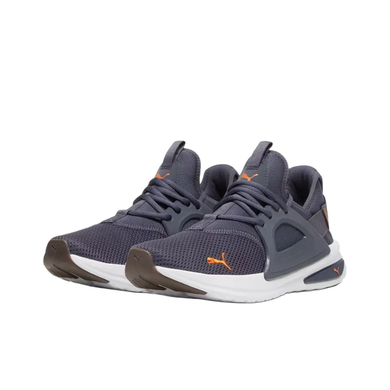 ENZO x PUMA Softride Enzo Evo Anti-Slip Wear-Resistant Low-Top Running Shoes Unisex Gray Orange-2