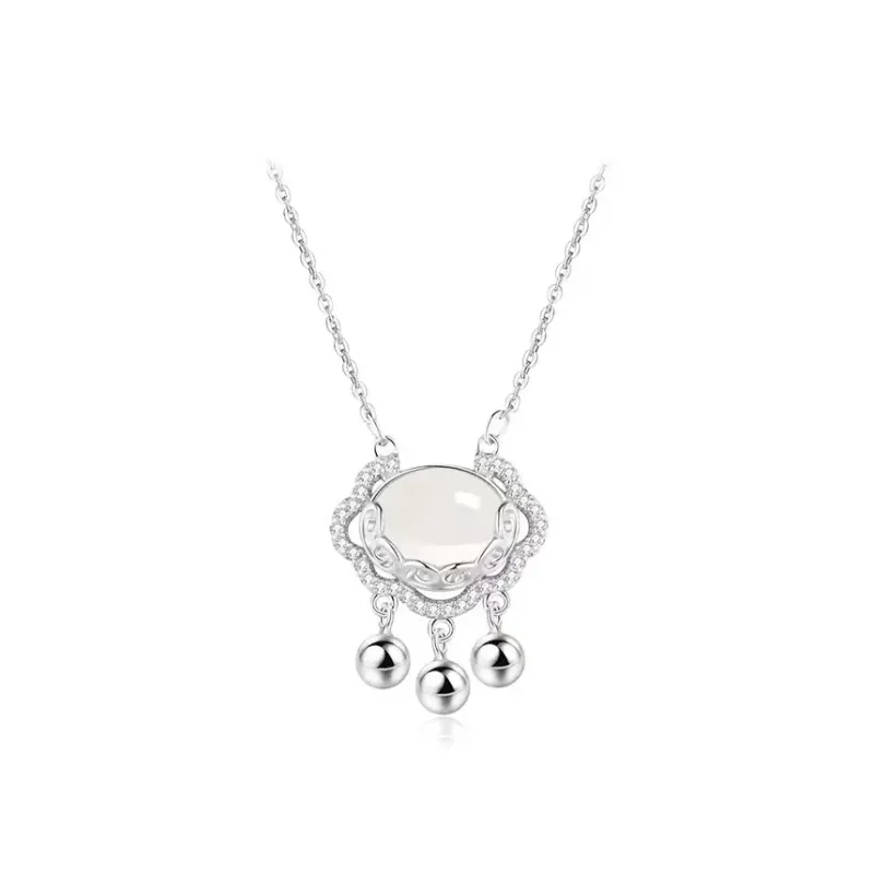 Wylyp 999 Fine Silver Necklaces Women's-0