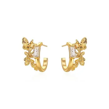 CARAT'S DIARY Alloy Earrings Women's