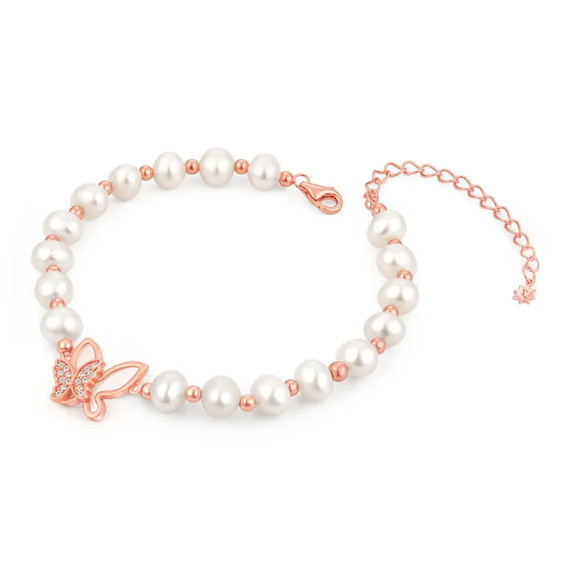 SIMPLE JOYS S925 Silver Bracelets Women's Rose Gold Exquisite Box-3