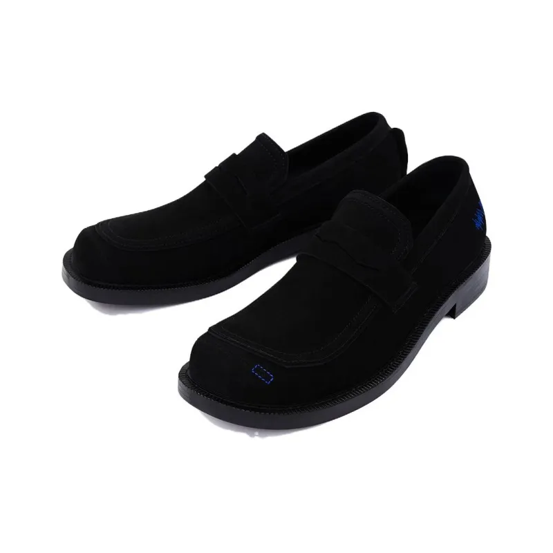 ADER ERROR Line Penny Loafers Men's Black-2
