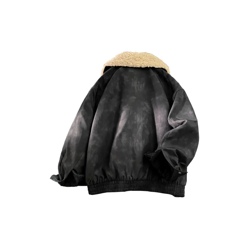 Qnxeey Leather Jackets Unisex-1