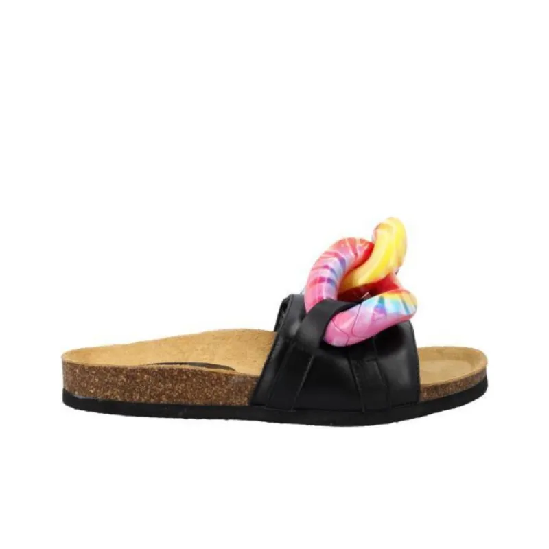 JW Anderson Chain Slip on Slides Women's-1