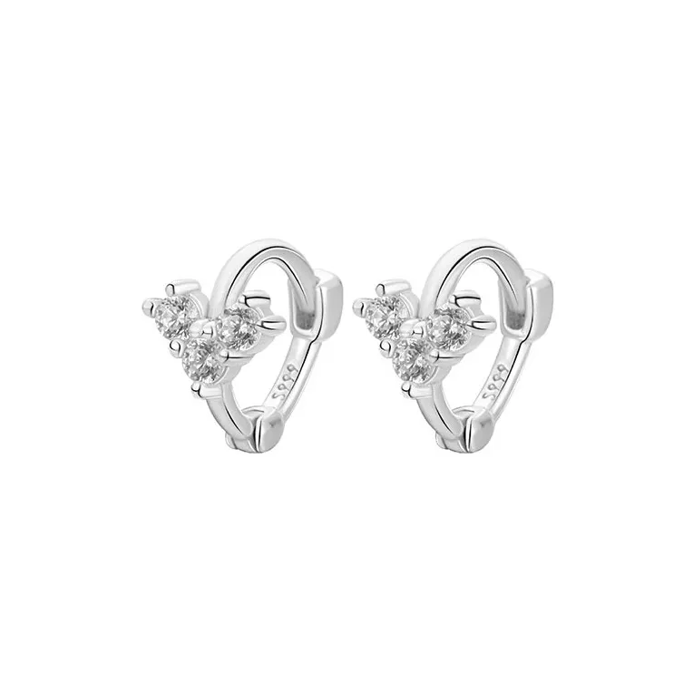 CARAT'S DIARY S999 Fine Silver Earrings Women's-0