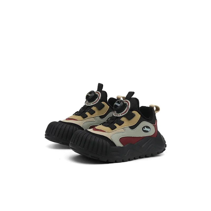 Jeep Slip Resistant Anti Kick Wear Resistant Warm Low Top Kids Lifestyle Shoes Kids'-10