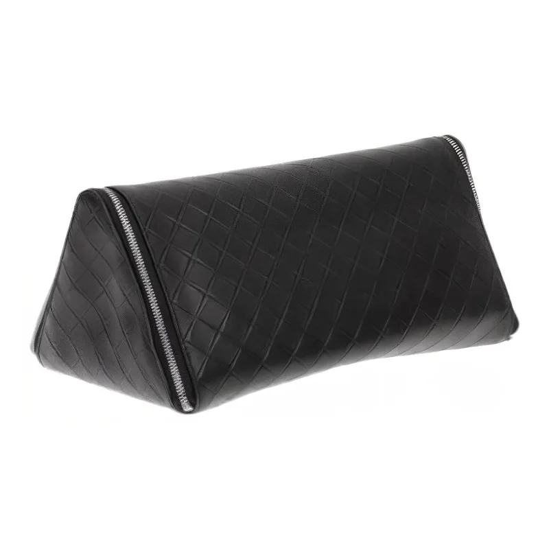 Bottega Veneta Leather Toiletry Bag Men's Black-1
