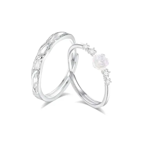 ZHONGLING 925 Sterling Silver Rings Unisex