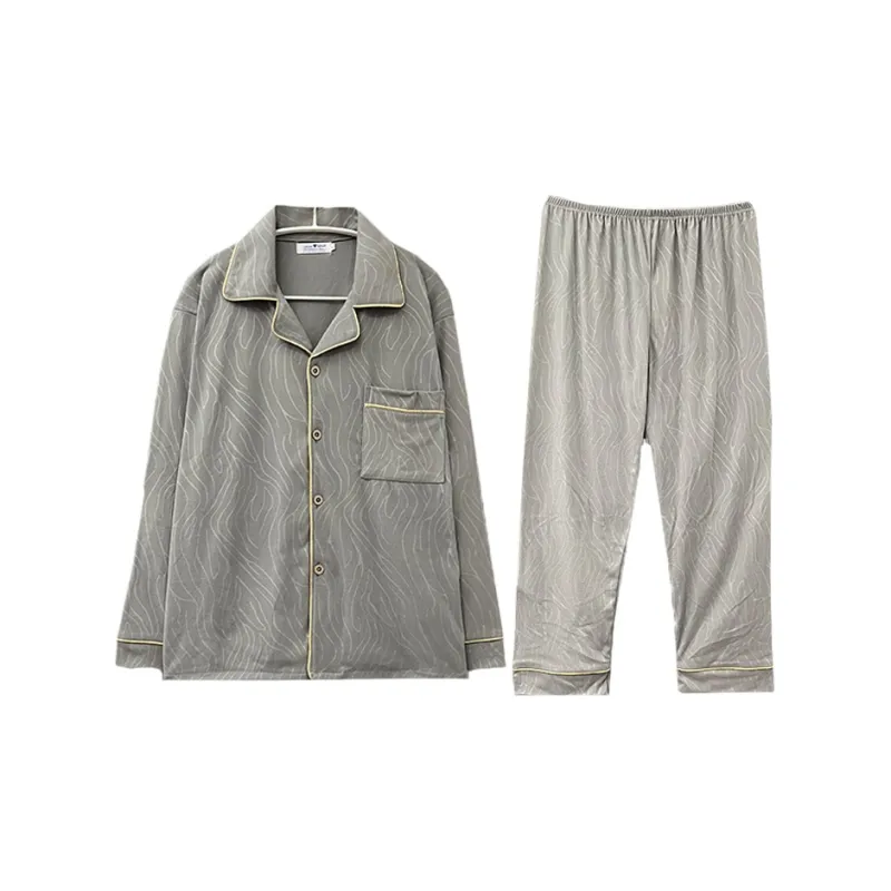 Qiao Ni Tong Pajama Set Men's Image Color-0