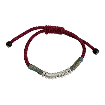 Stone Edge Poly 925 Sterling Silver Bracelets Women's