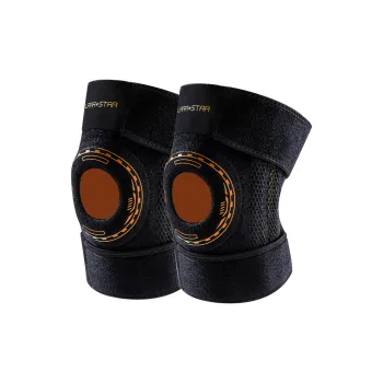 LARA STAR Knee Pads Mountaineering Basketball Badminton Running Unisex Polyester