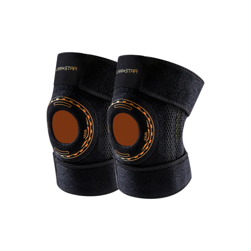 LARA STAR Knee Pads Mountaineering Basketball Badminton Running Unisex Polyester-0