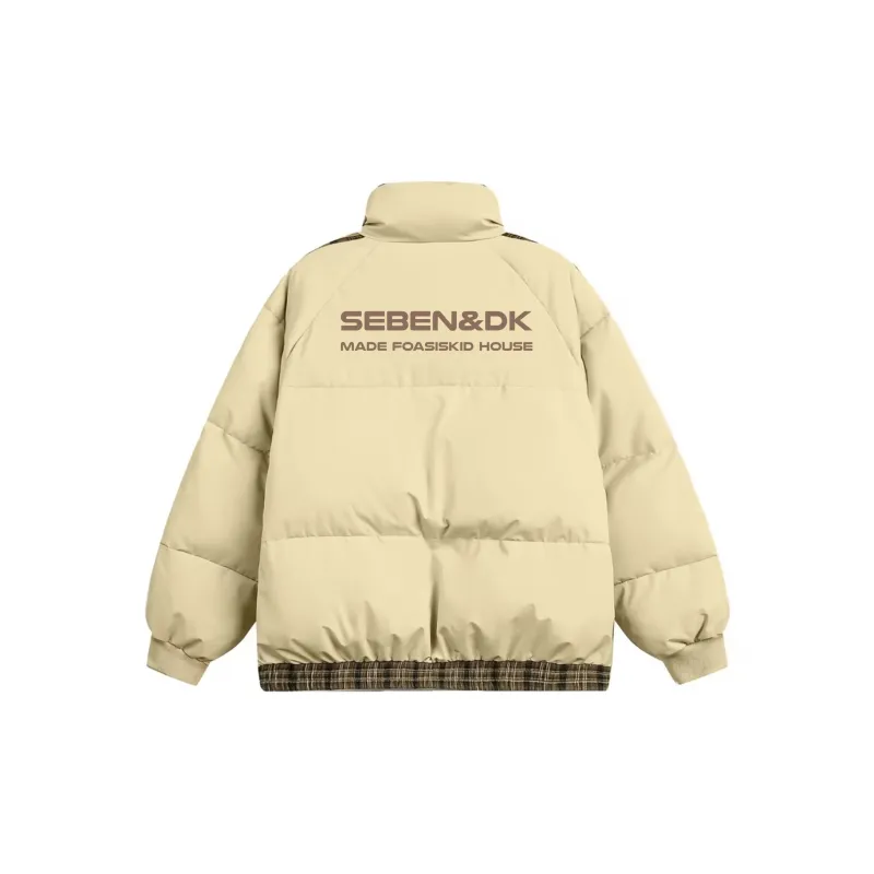 FOASIS Puffer Jacket Unisex Apricot-1