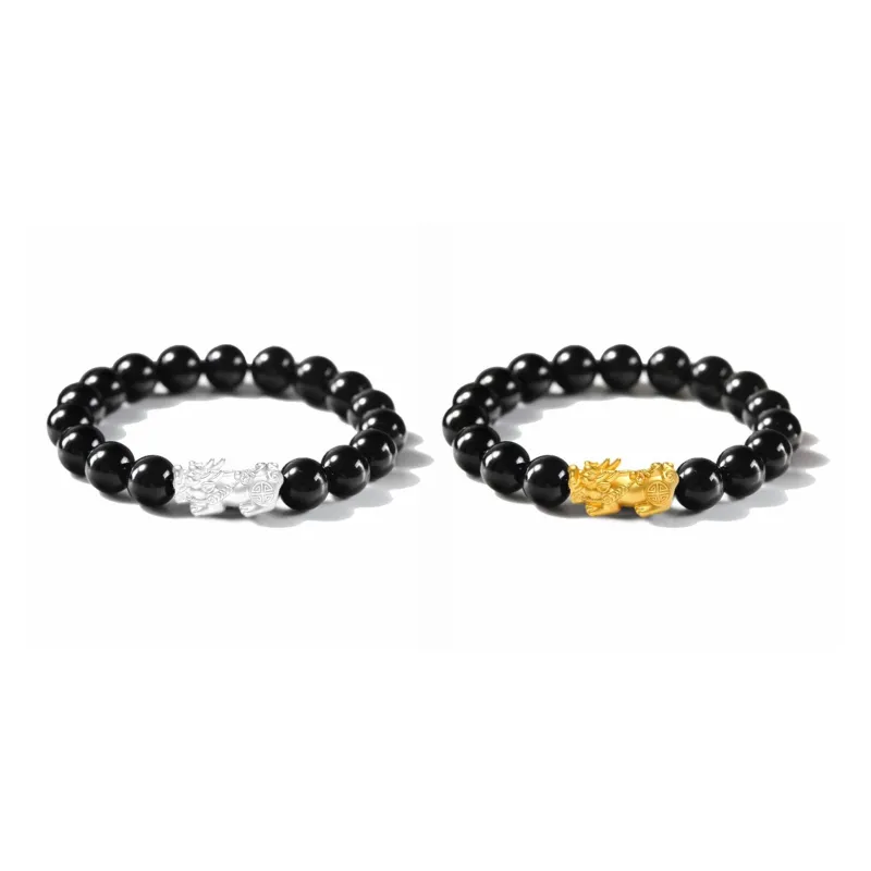 JIAFULAI Ebony Bracelets Unisex-5