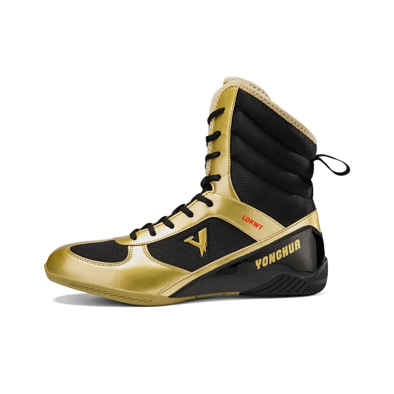 LOKWT Cushioned Slip-Resistant Abrasion-Resistant High-Top Training Shoes Men's-6