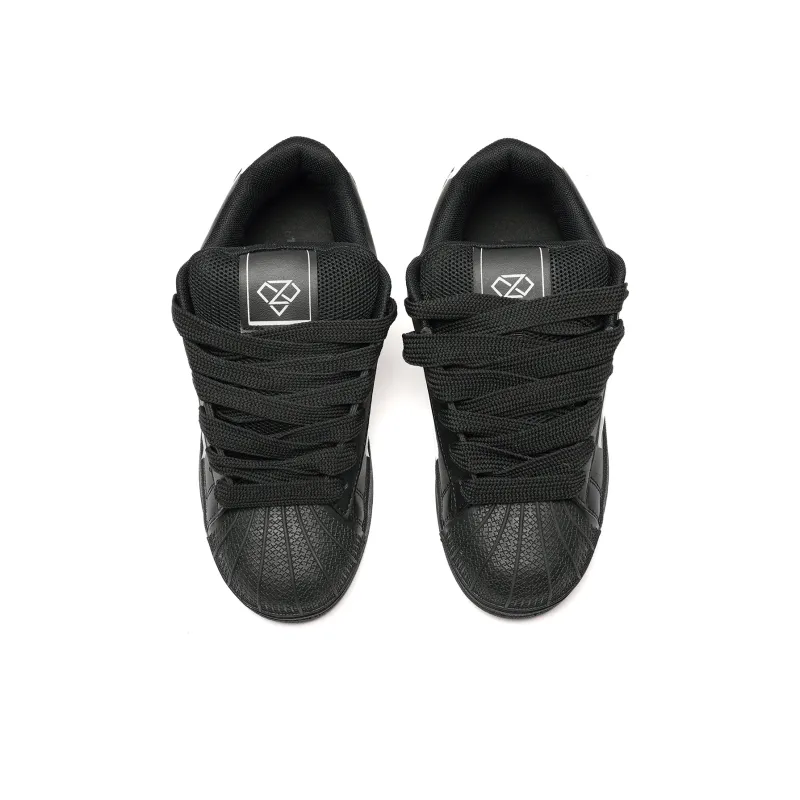 OAOQ Wear-resistant And Lightweight Low-Top Skateboard Shoes Unisex Box-8