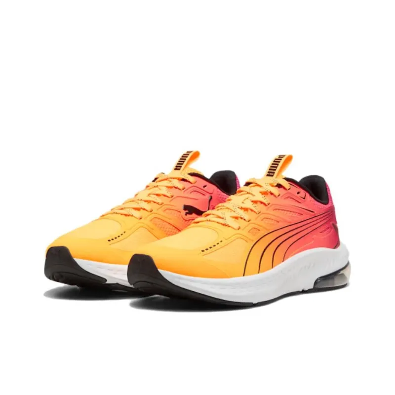 PUMA X Cell Lightspeed Anti Slip Wear Resistant Low Top Running Shoes Men's Orange Red-2