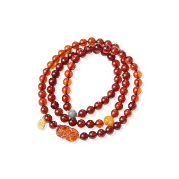 The Call Of The Heart Amber Beeswax Bracelets Unisex