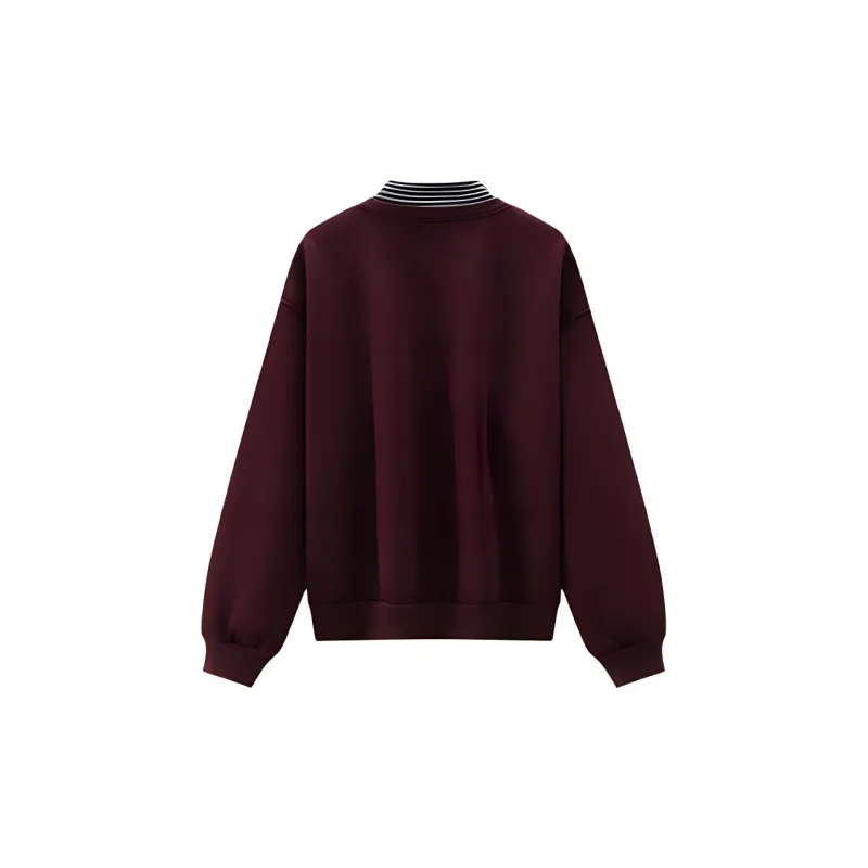 KUHNMARVIN Sweatshirt Women's Burgundy-1