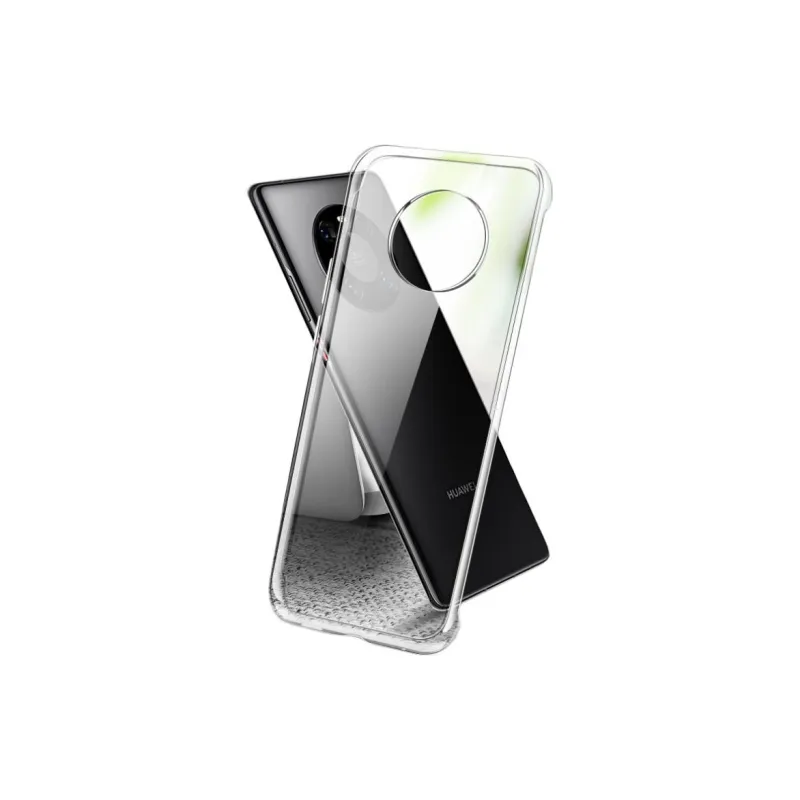 Cuttlefish Grid Silicone Material Transparent Phone Cases Compatible With Huawei Mate 40 Pro/P30/P40 Minimalist-3