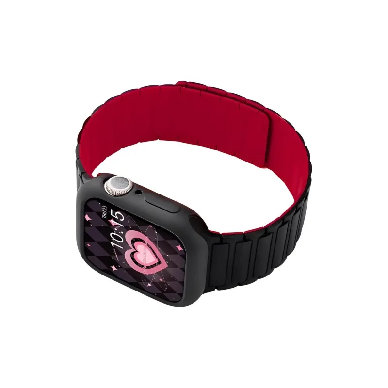 Mr. Strap Watch Band Apple Compatibility Silicone Material-14