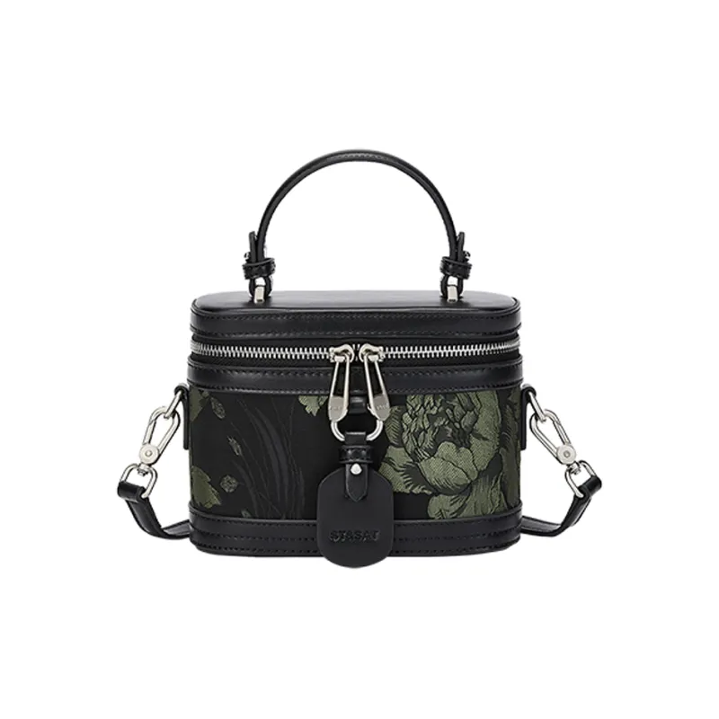 ST&SAT Genuine Leather Crossbody Bag, Handbag Trumpets Women's Multicolor-16